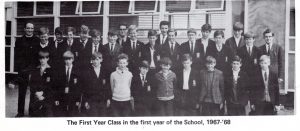 Br Donnelly Mr Gibney (RIP) and the first class in 1967