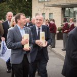 Kevin Reidy (class of 67) and Br Garvey in the entrance procession